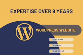 build custom wordpress website