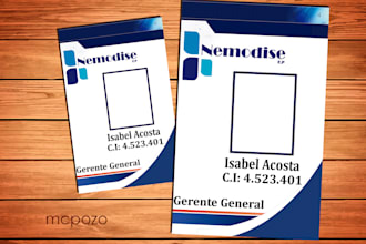 diseñar un carnet para tu empresa o evento