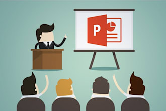 design professional presentation with custom design