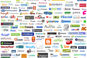 create 20 different web 2 0 Properties MANUALLY