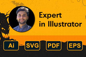 convert low res your logo into vector ai, PDF, eps and svg format