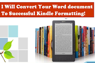 convert Your Word Doc Into a Kindle Formatting Book with TOC