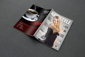 design print ad for or newspaper magazine  for your business