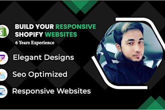 design or revamp shopify website, ecommerce online store