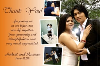 make you a thank you card