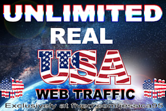 drive UNLIMITED superb quality web traffic for month