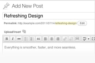 setup a search engine optimized WordPress blog