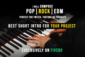 make you an intro music for your podcast or channel