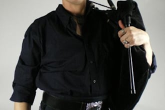 play my scottish fireside bagpipes via livestream