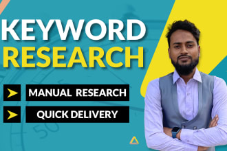 advance SEO keyword research with longtail and competitor analysis