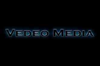 create a Customizable black GLOWING 3d Logo from your text or Logo 015