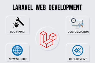 fullstack web developer, PHP laravel development, fix bugs