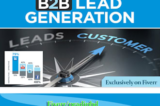 b2b lead generation targeted email list