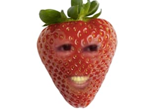 make a video of an annoying orange or any object you want to speak