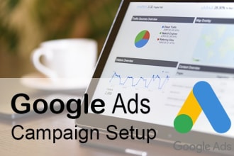 setup, optimize  google ads PPC campaign