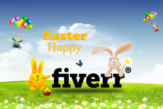 make Easter Makeover to your logo