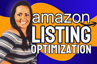 do SEO amazon listing optimization as your product description writer