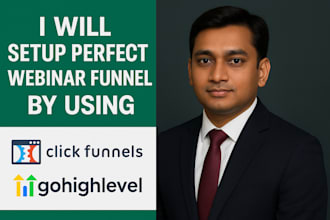 setup perfect webinar funnel by using clickfunnels
