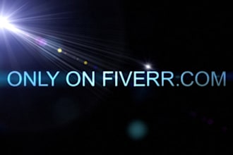 create this streaky explosive Logo Reveal video with your logo or website name