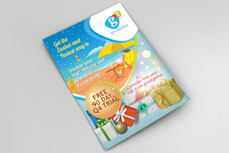 design corporate flyer, leaflet for your business