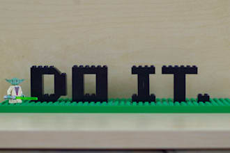 create an awesome lego art photo for you