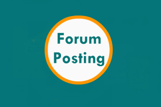 be part of your forum and promote daily