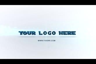create for you a modern video presenting your company logo in the dubstep style
