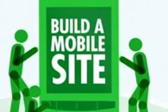 create Mobile Website upto 10 pages, full features