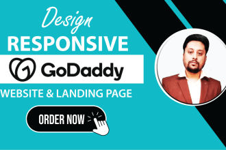 create user friendly godaddy website, godaddy design godaddy landing page