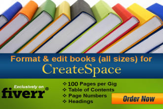 do your book paperback formatting for KDP