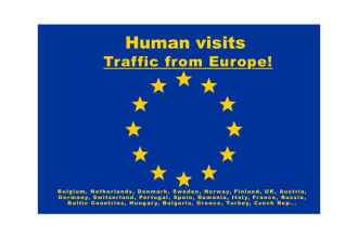 send human visits, traffic from europe for websites and blog