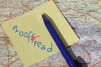 prOOFREAD any article or essay in english of 2500 words or less