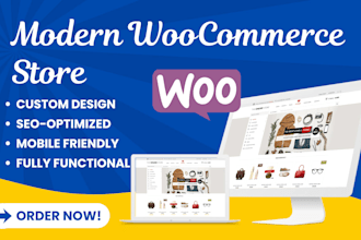 build a professional woocommerce store with elementor and SEO