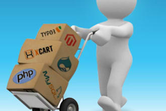 install any php or asp script in your hosting