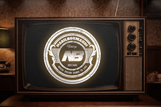 design a stamp logo