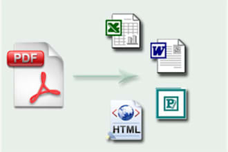 edit a pdf or convert it into a another format