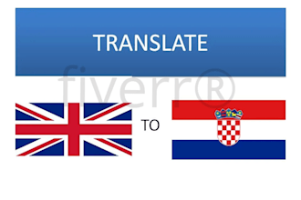 translate english to croatian or vice versa