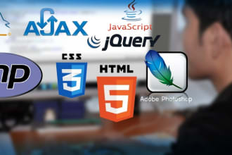 code,help or fix php,html,css,jquery or wordpress