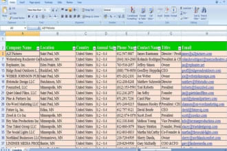 do b2b lead generation on your targeted industry, geo