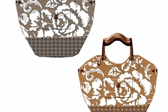 design beautiful bags with technical details
