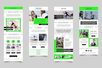 design  responsive mailchimp html email template