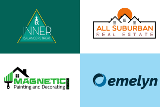 make minimalist modern luxury, minimalist, vintage logo