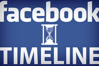 create a Facebook timeline cover header image for your business, model or bands fan page