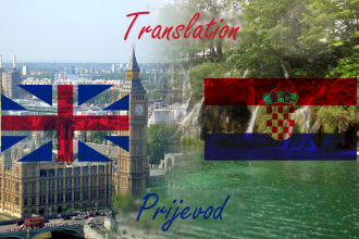 translate english to croatian and croatian to english