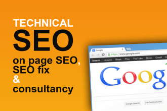 do technical SEO and optimize your website