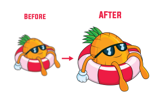 modify, vectorize, recolor, redo, remake logo or image