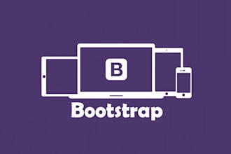 develop a bootstrap UI