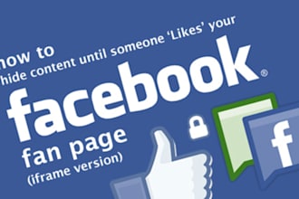 show you how to create custom design iframe fanpage in facebook