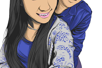 create creative illustration work