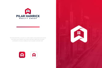design real estate logo and stationery